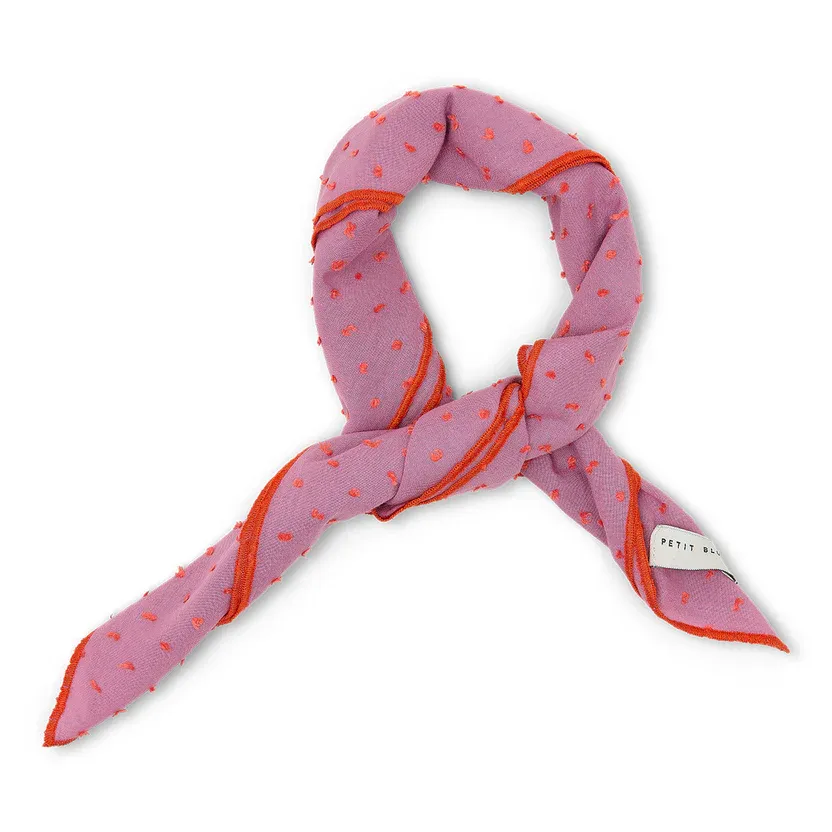 PETIT BLUSH - SS26-904 Scarf - Plumeti
