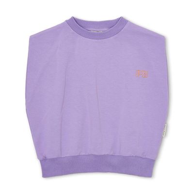 PETIT BLUSH - SS26-307  Shoulder Top - Chalk Violet