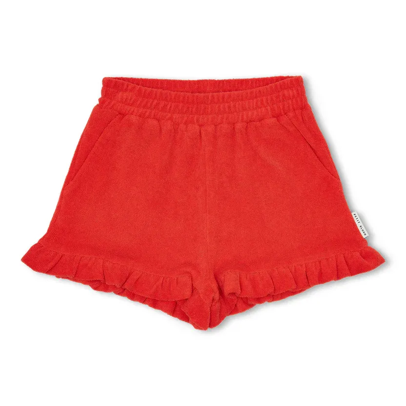 PETIT BLUSH - SS26-609 Towel Short - Grenadine