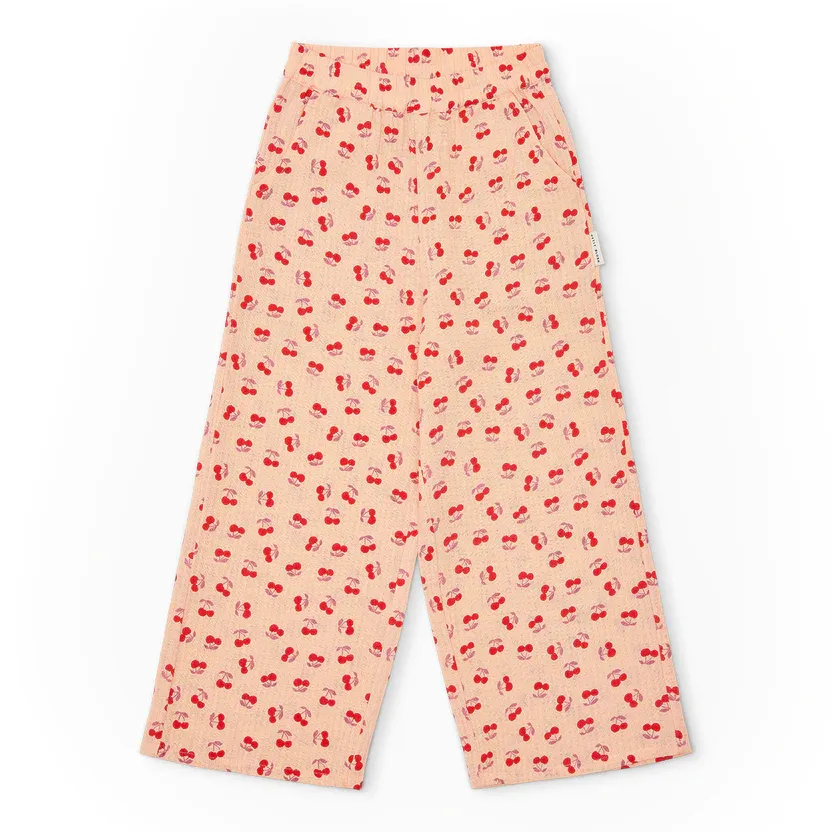 PETIT BLUSH - SS26-055 Wide Leg - Cherry
