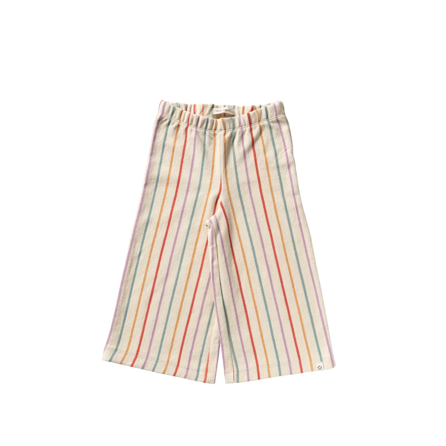YOUR WISHES - Sunset Stripe Wide Leg - White Swan