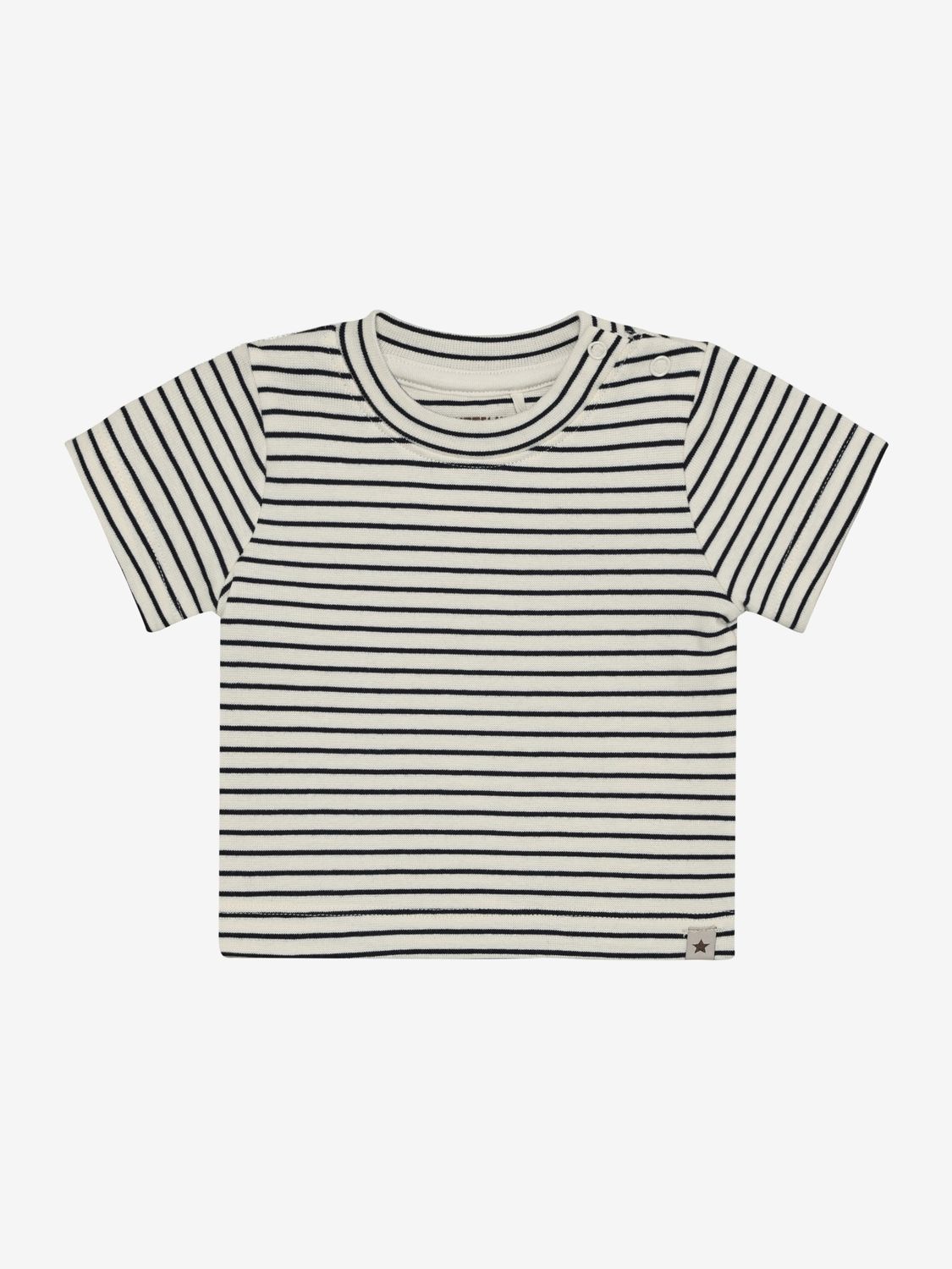 HUTTELITHUT - 480846 T shirt SS Stripe - Navy Blazer