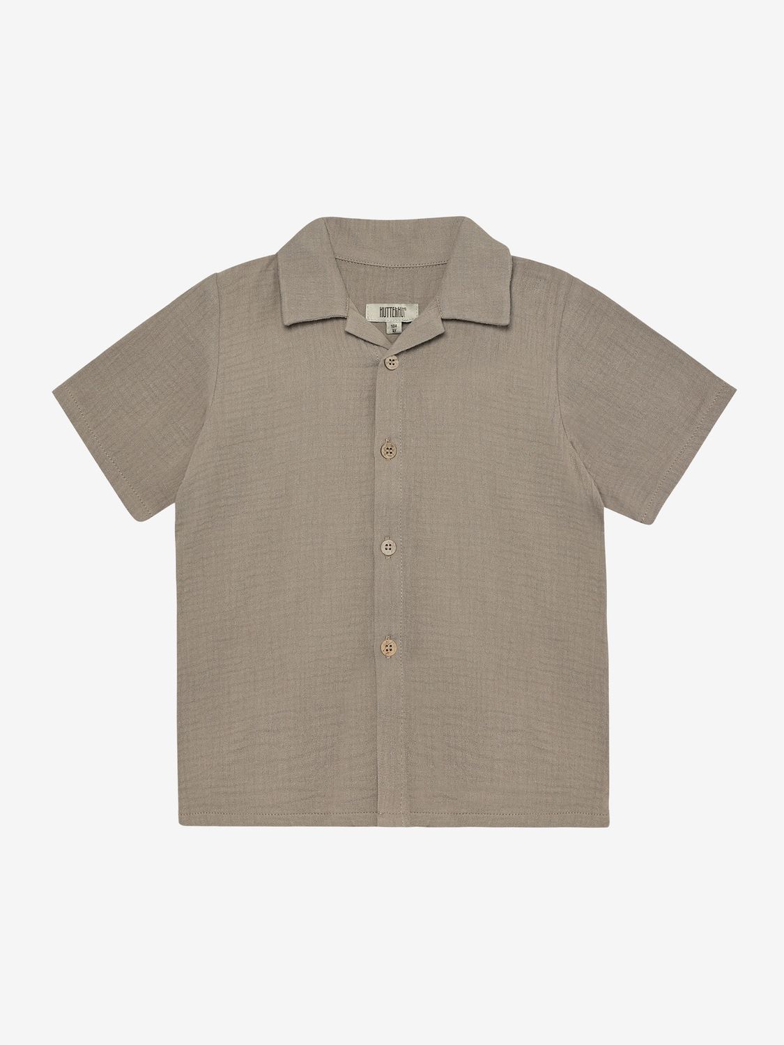 HUTTELITHUT - 480896 Shirt SS muslin - Moon Rock