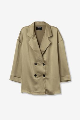 TIFFOSI - 10066110 Oldie Blazer Blouse - Cedar Green