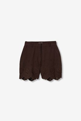 TIFFOSI - 10065870 Lencastre Short - Chocolate Brown