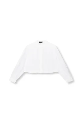 REFINED - Cropped Blouse MYRA - Off White