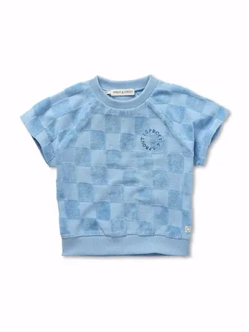 SPROET &amp; SPROET - S26-2163 RAGLAN SWEATSHIRT TERRY BLOCKS