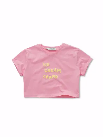 SPROET &amp; SPROUT - S26-2150 BOXY T-SHIRT ICE CREAM