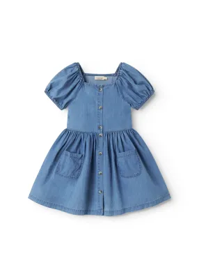 MAR MAR - 261-206-31 Davery Light Denim Dress - Blue Dennim