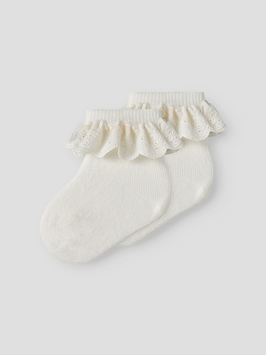 LIL ATELIER - 13215354 Sock - Coconut Milk