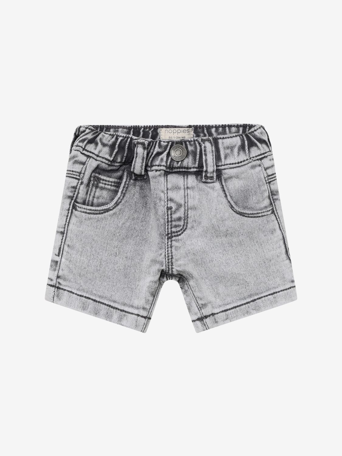 NOPPIES - 6431217 Shorts Regular Fit - Light Grey Wash