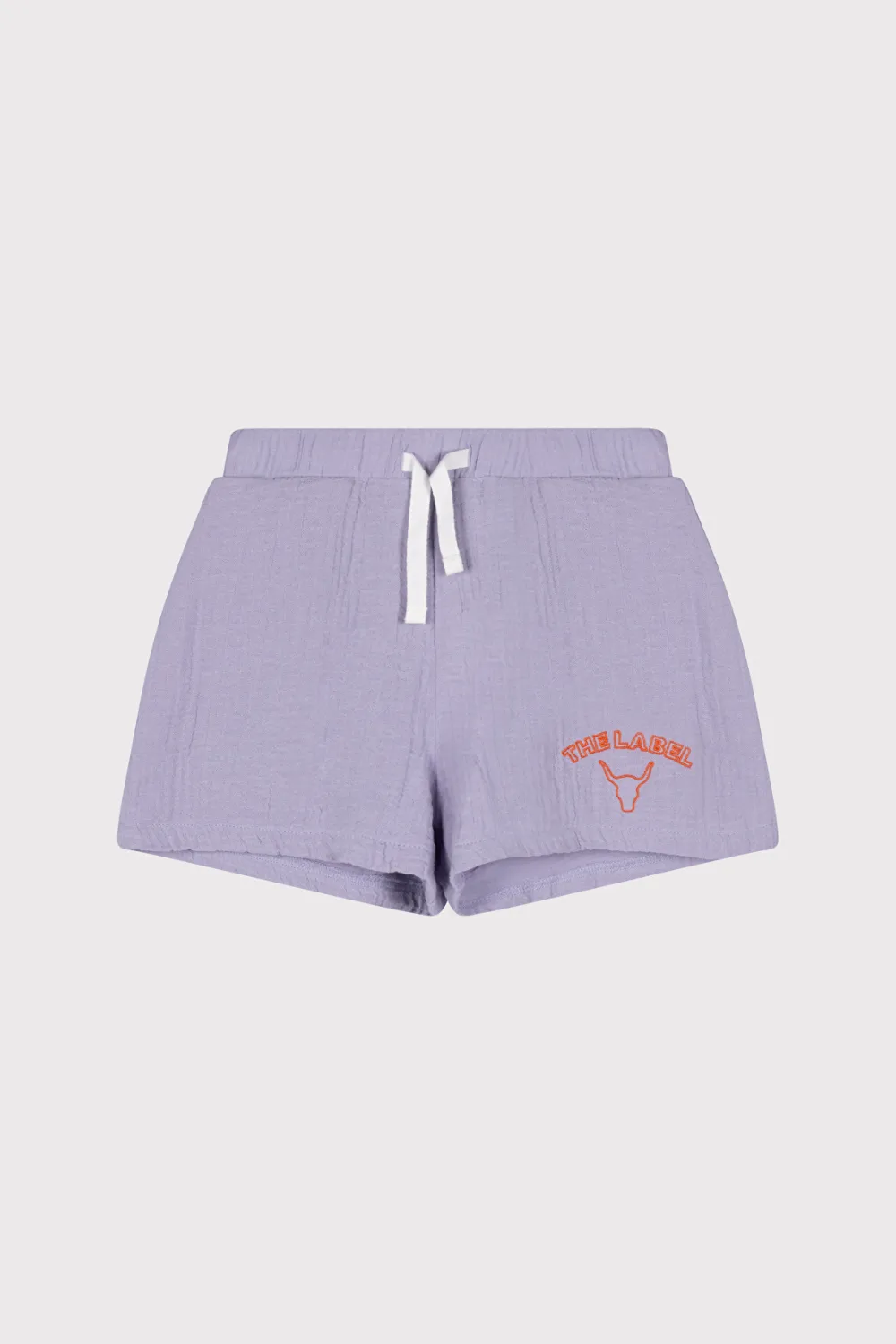 ALIX MINI - crinkle shorts - Lilac