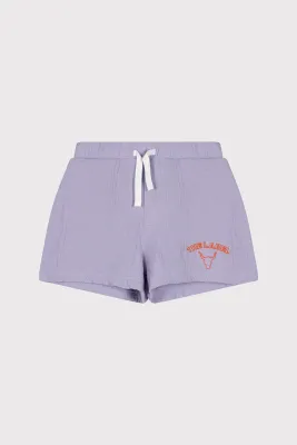 ALIX MINI - crinkle shorts - Lilac