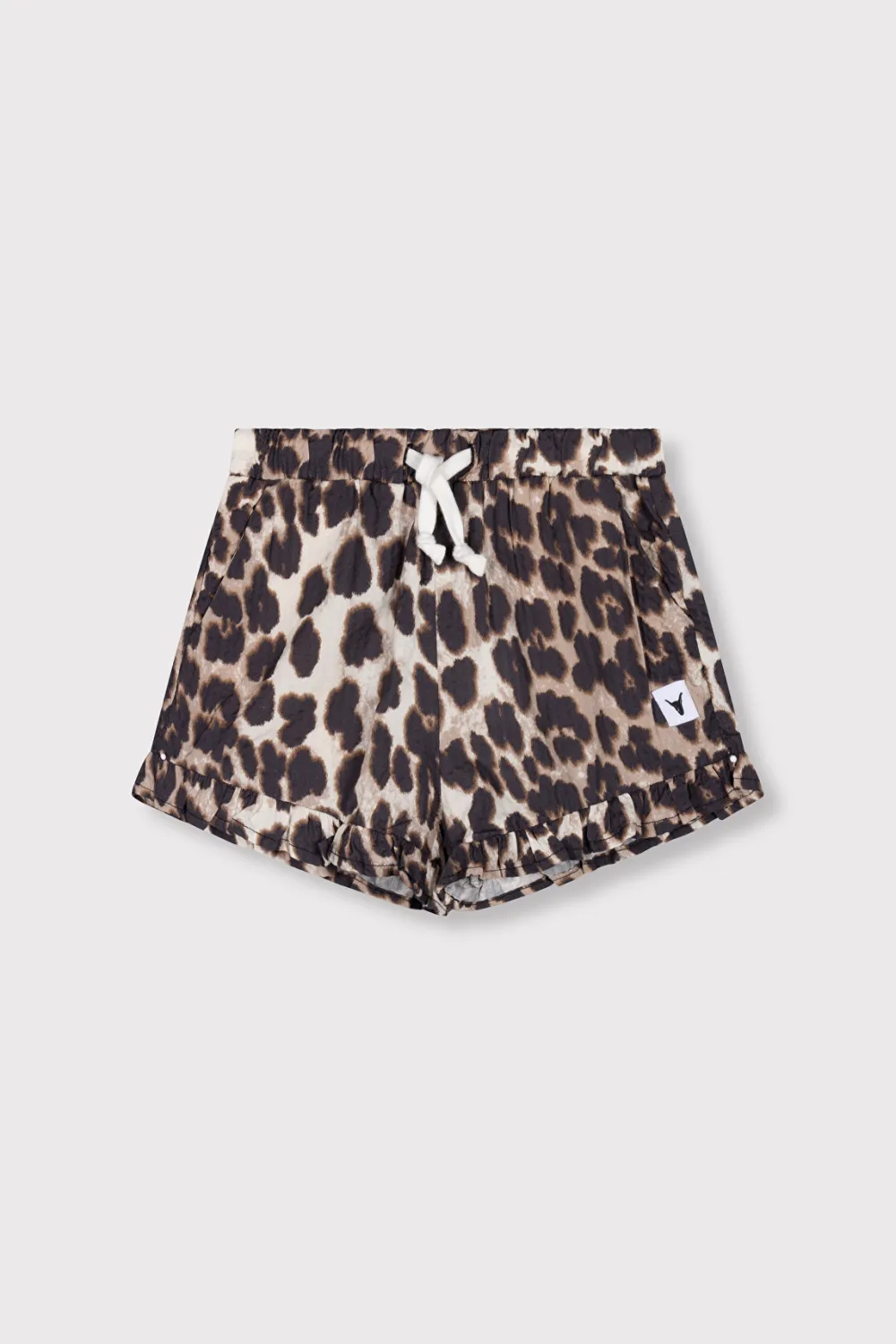 ALIX MINI - animal shorts with ruffles - Animal
