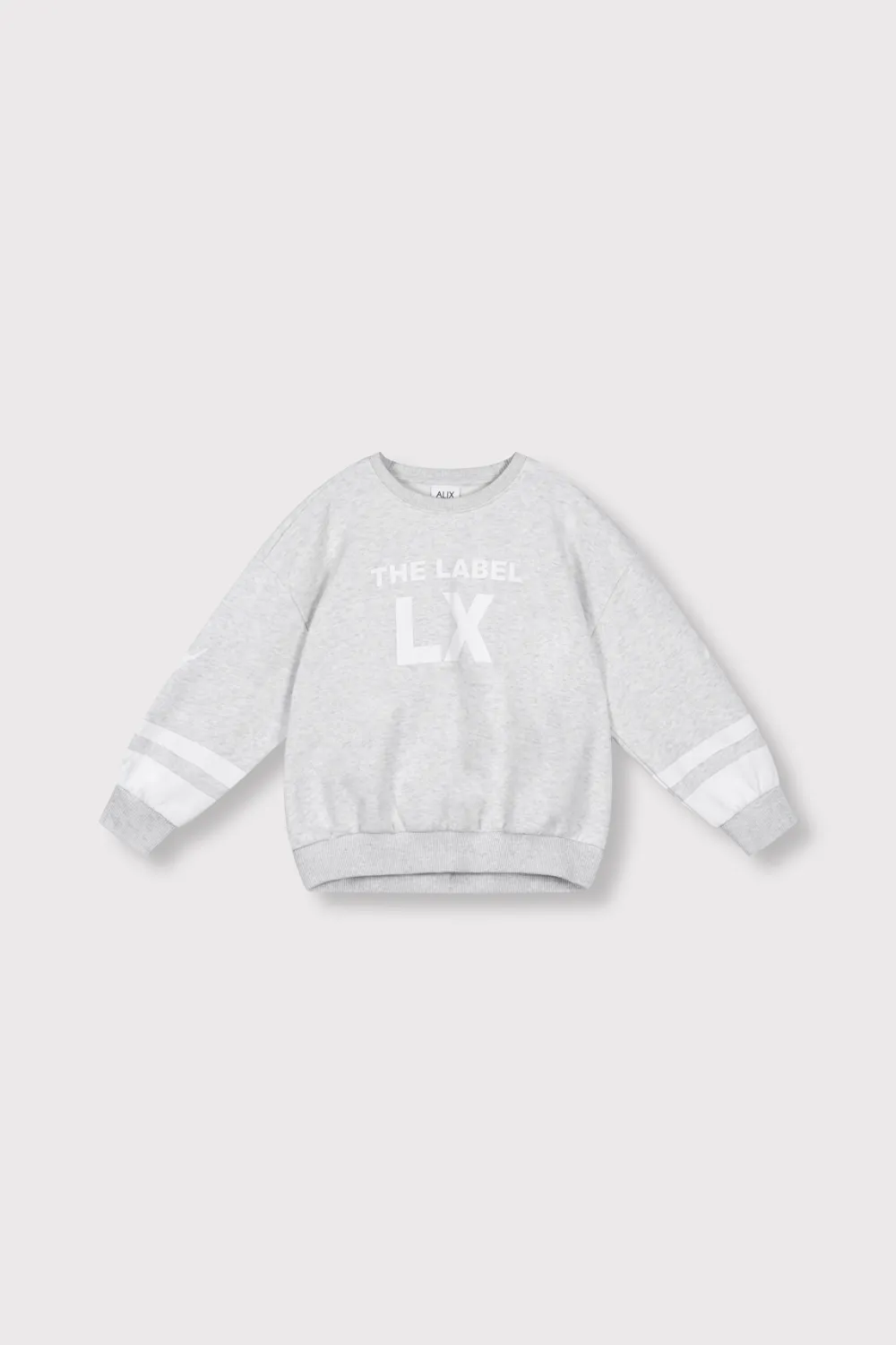 ALIX MINI - sporty sweater - Light Grey Melange