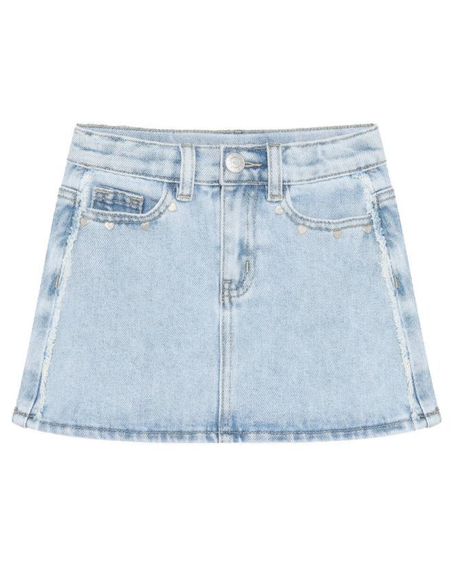 DAILY SEVEN - 930434 Denim Skirt - Light Blue