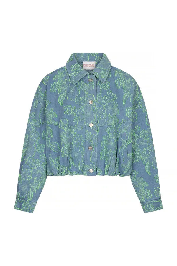 STUDIO AMAYA - Layla Jacket - Lime