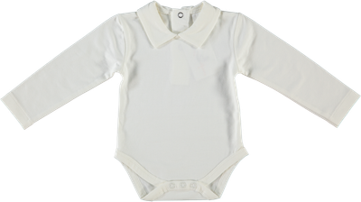 KLEIN BABY - Polobody Longsleeve KN012 - Offwhite