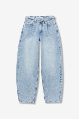 TIFFOSI - 10065076 AVA Barrel Jeans - Light Blue