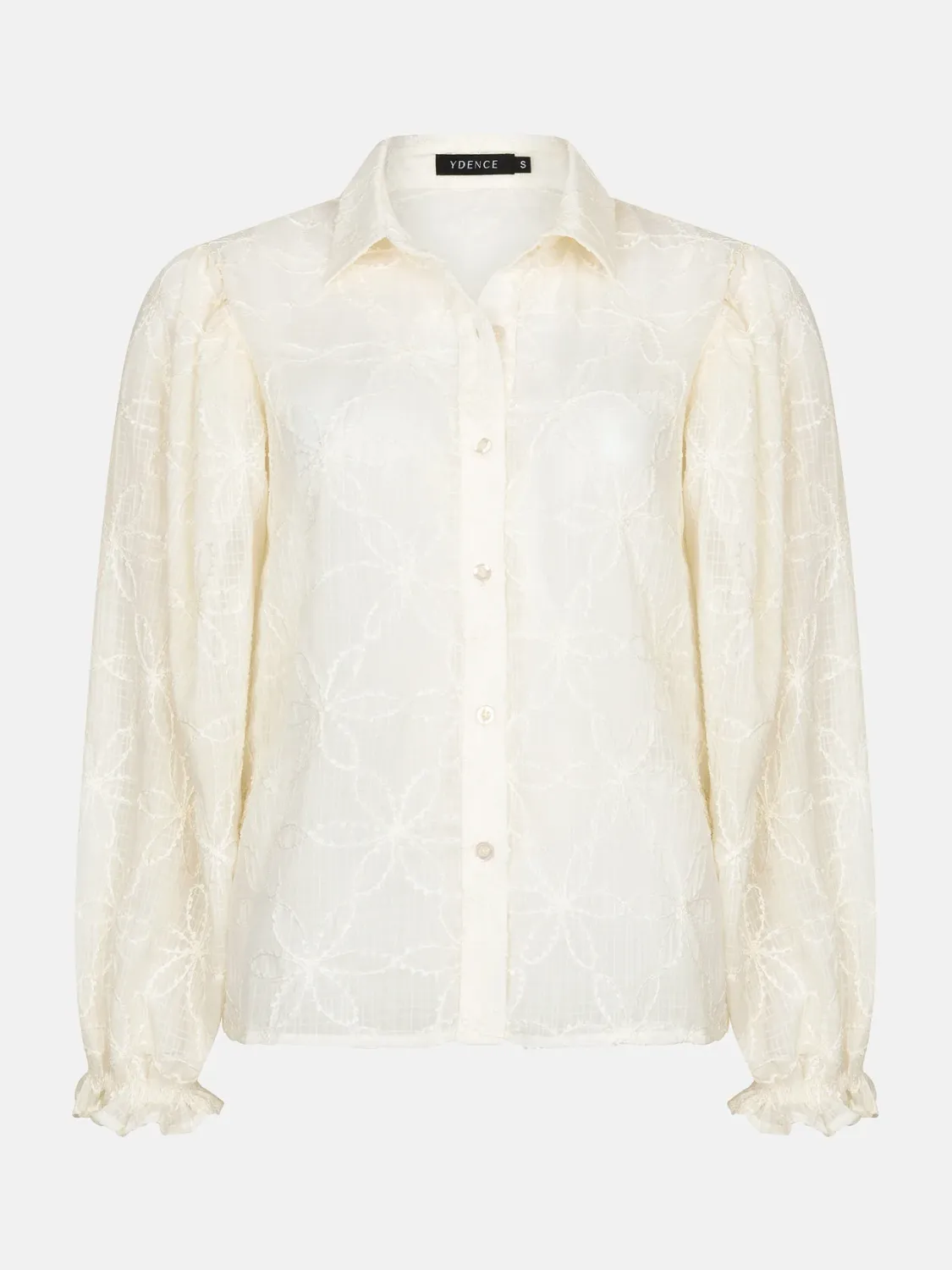 YDENCE - Blouse Isamae - Ecru