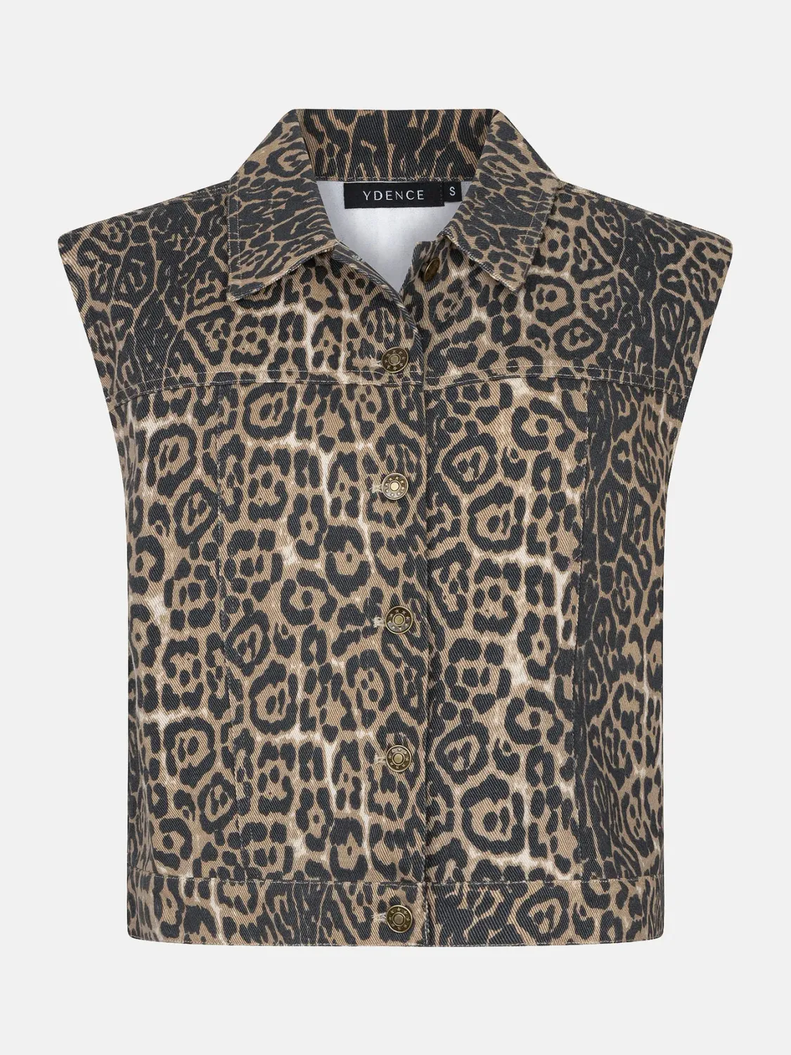 YDENCE - Gilet Tara - Leopard