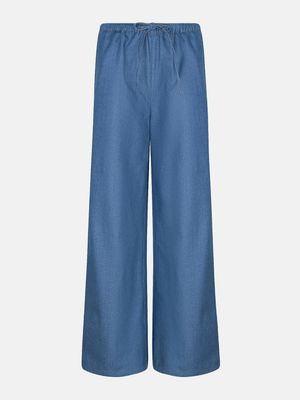 YDENCE - Pants Gracie - Denim Blue