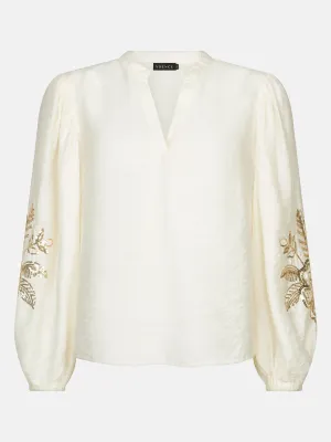 YDENCE - Blouse Rose - Ecru