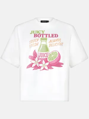 YDENCE - T-shirt Juicy Bottle - Berry Pink