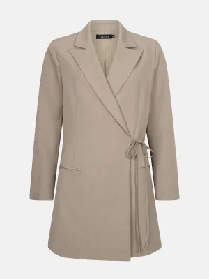 YDENCE - Dress April - Stone Grey