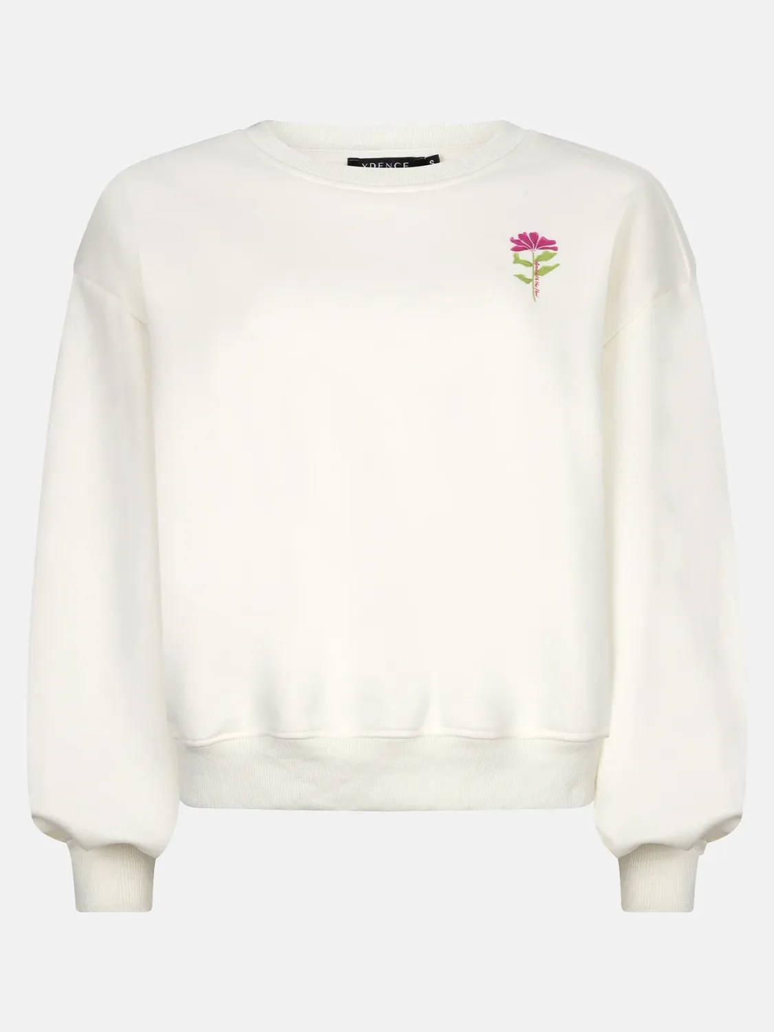 YDENCE - Sweater Grow With The Flow - Ecru