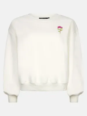 YDENCE - Sweater Grow With The Flow - Ecru