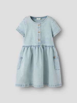 LIL ATELIER - 13257526 Frances top - Blue Denim