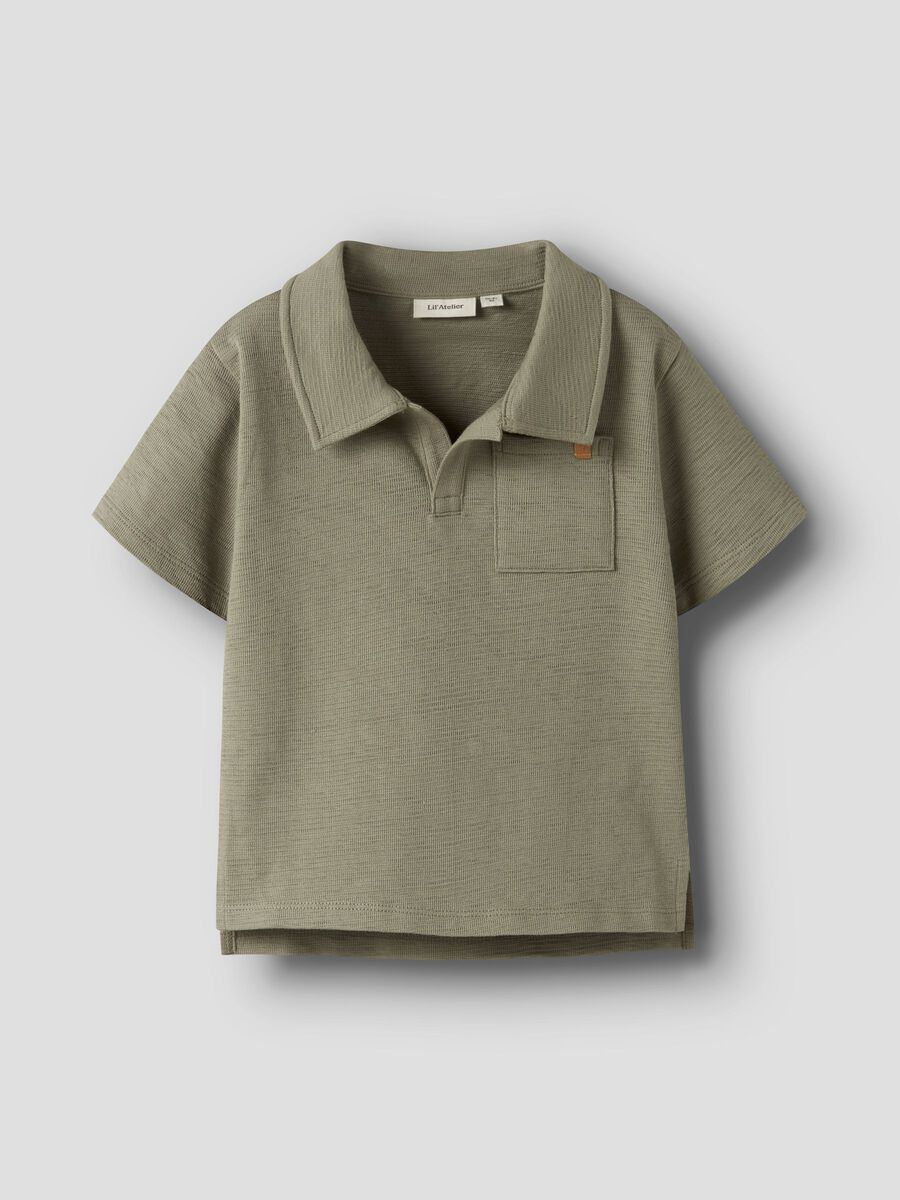LIL ATELIER - 13254115 Falk Loose Polo - Overland Trek