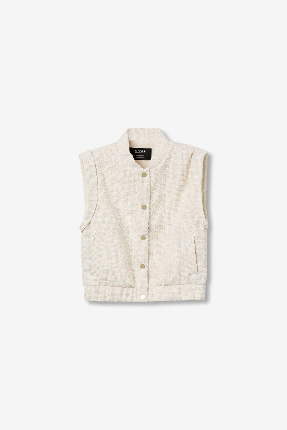 TIFFOSI - 10065001 Martina Gilet - Star White