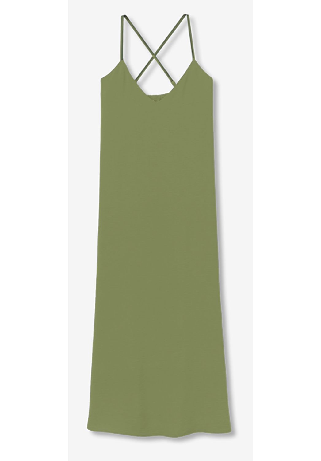 TIFFOSI - 10064903 Bestie Dress - Cedar Green