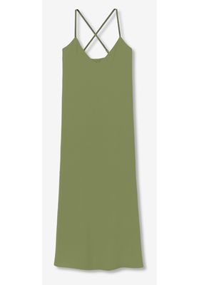 TIFFOSI - 10064903 Bestie Dress - Cedar Green