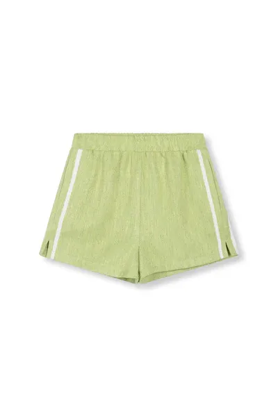 REFINED - Relaxed Stripe Short Dolly - Matcha