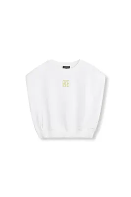 REFINED - Sleeveless Oversized Sweat Jennely - Offwhite