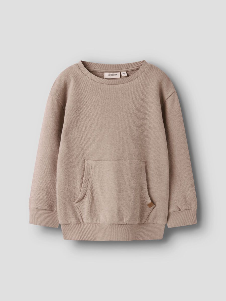 LIL ATELIER - 13254090 Dias Sweat - Oxford Tan