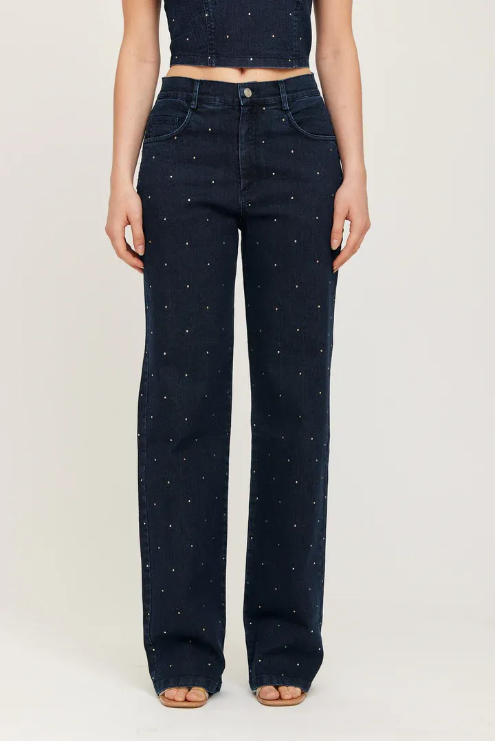 RUT - Ina Denim Pants - Blue