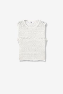 TIFFOSI - 10065367 Aline Top - White