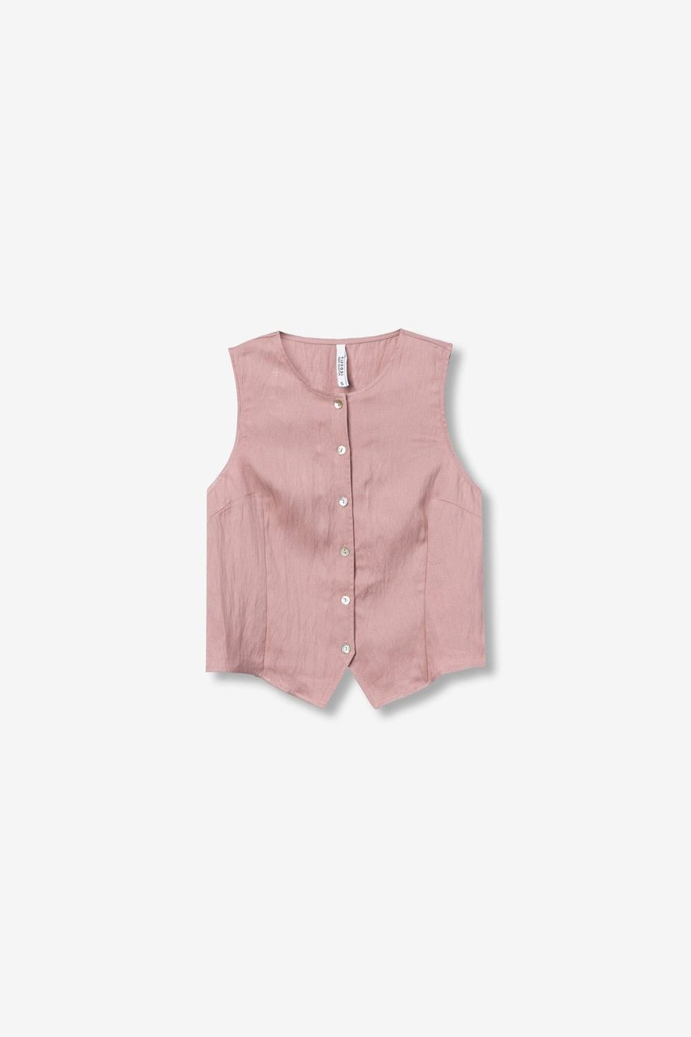 TIFFOSI - 10065581 Augusta Gilet Top - Mellow Rose
