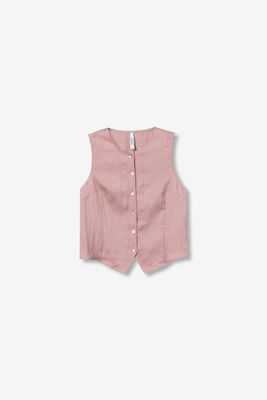 TIFFOSI - 10065581 Augusta Gilet Top - Mellow Rose