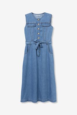 TIFFOSI - 10065206 Nancy Dress - Blue