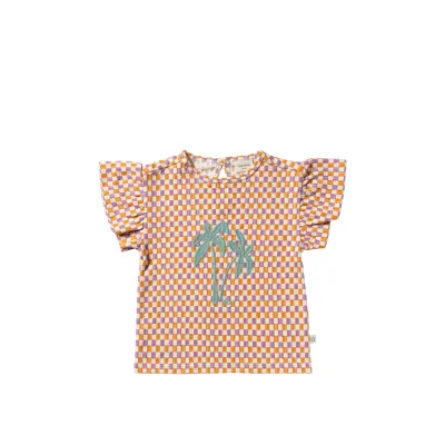YOUR WISHES - Mini Check | Ruffle Shirt - Multicolor