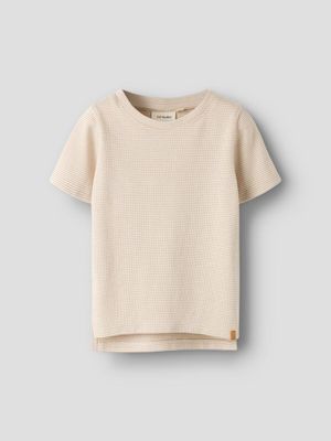 LIL ATELIER - 13241155 Feng SS Slim Top - Oxford Tan