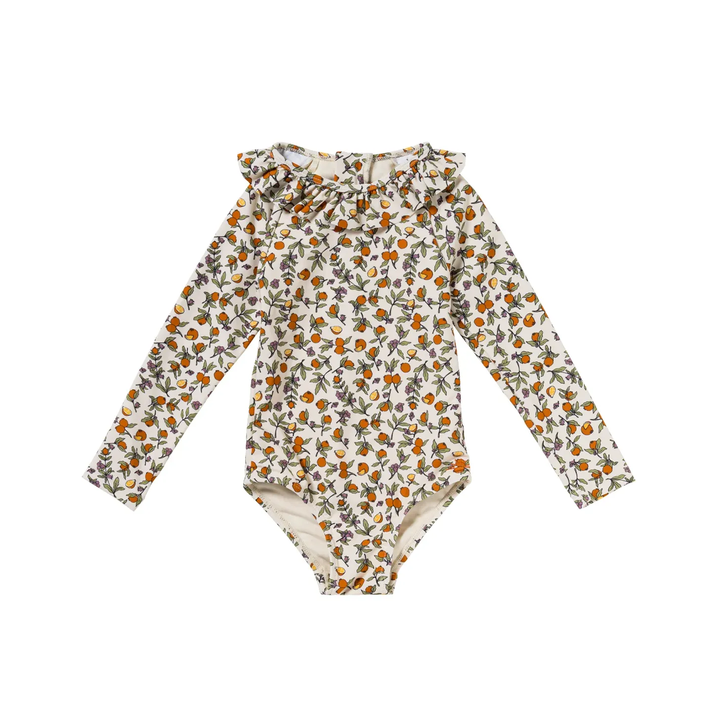 SALTED STORIES - Pomme Flower | Bodysuit - White Swan