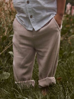 LIL ATELIER - 13254927 Freddie Pant - Feather Grey