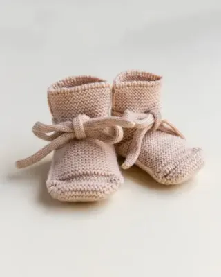 HVID - Booties (0-9M) - Apricot