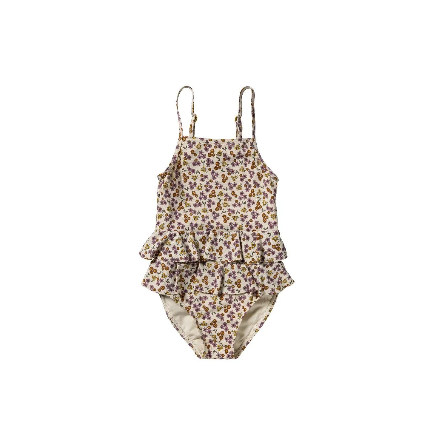 SALTED STORIES - Swimsuit Sparkly Flower - White Swan